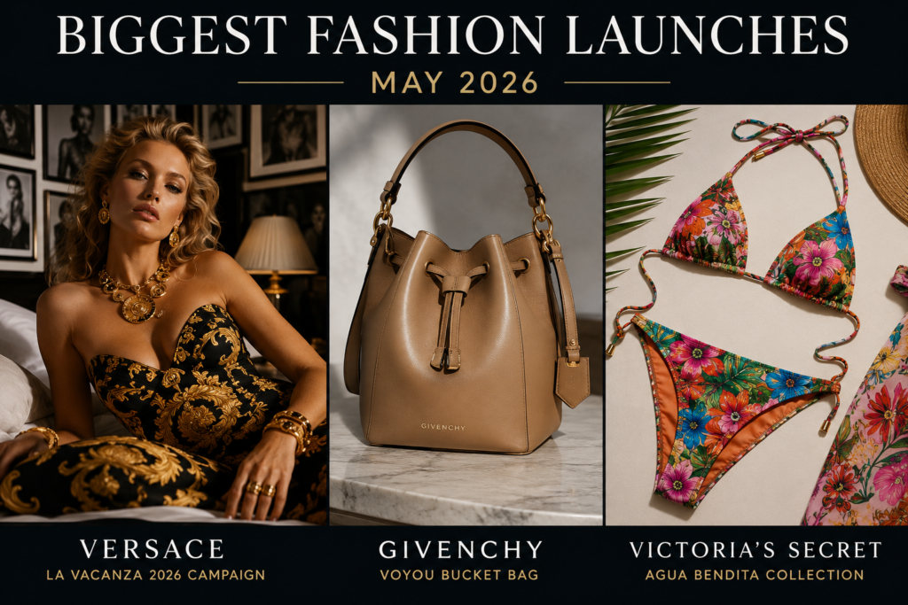 Versace, Givenchy & Victoria’s Secret Lead the Biggest Fashion Launches of May 2026